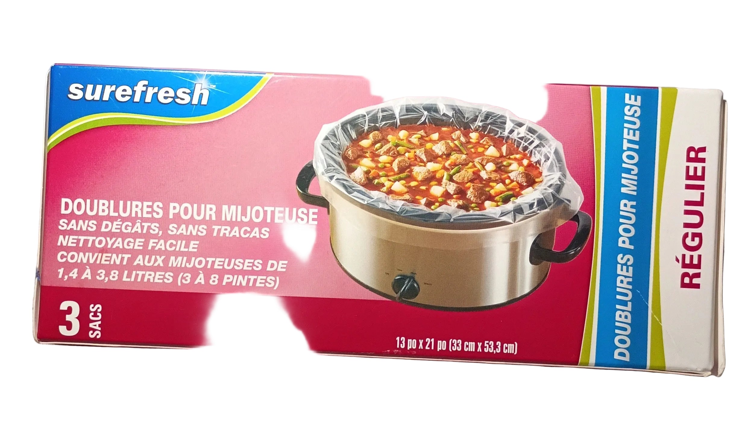 Slow cooker liners