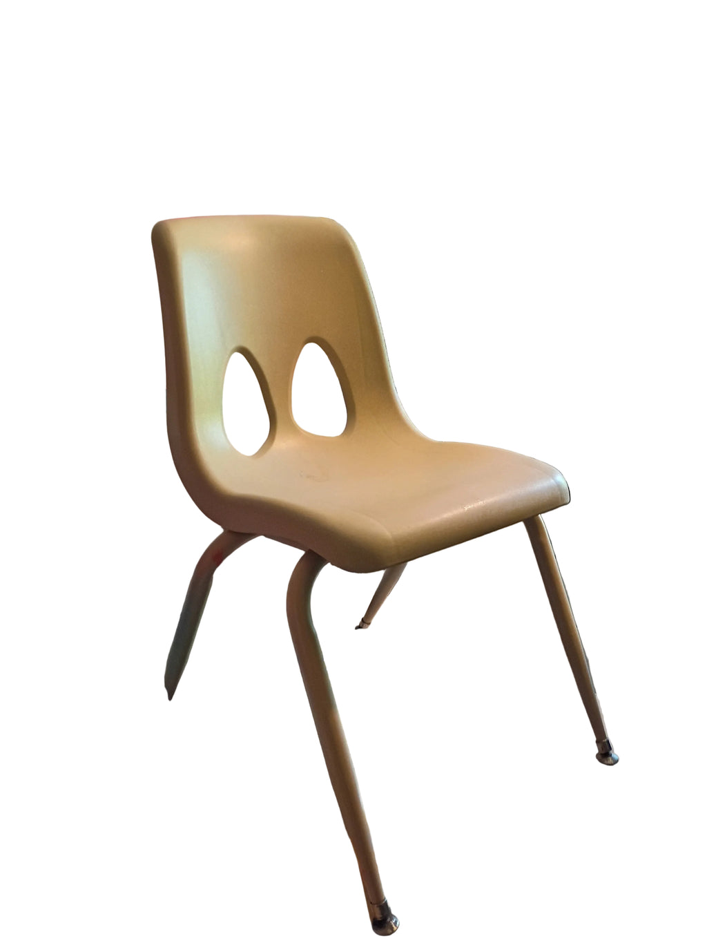 Kids chair 15 inches light gold